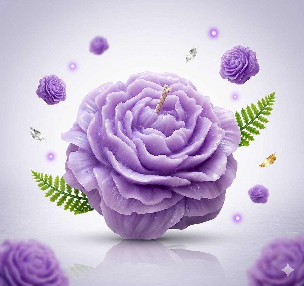 💜 Lavender Blossom Luxury Candle ✨ Pack of 2