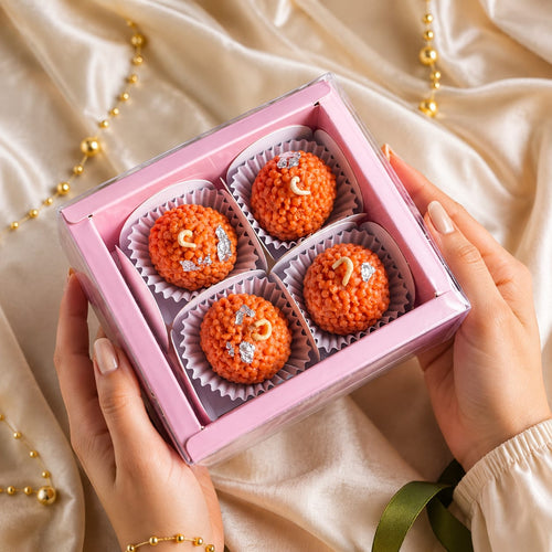 ✨ Motichoor Dessert Candles Box 🕯️💖